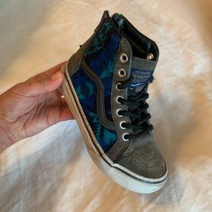 Vans X Pendleton high tops